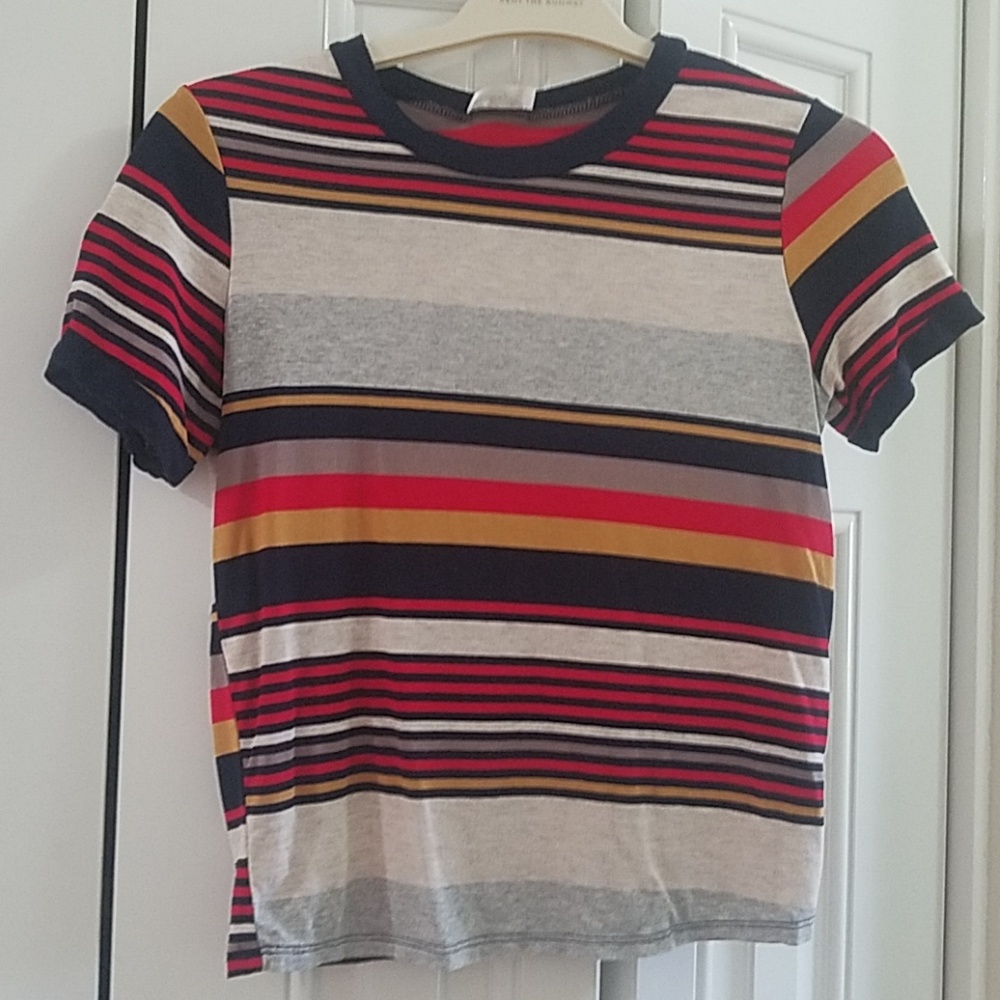 Super Sofr Retro Striped Crewneck
